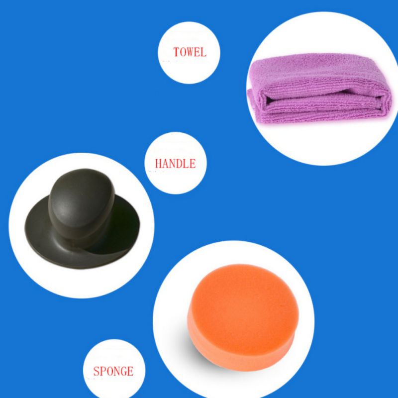 Polishing Pad Car Cleaning Equipment Polishing Pad Set Auto Waxing Disc Sponge kit