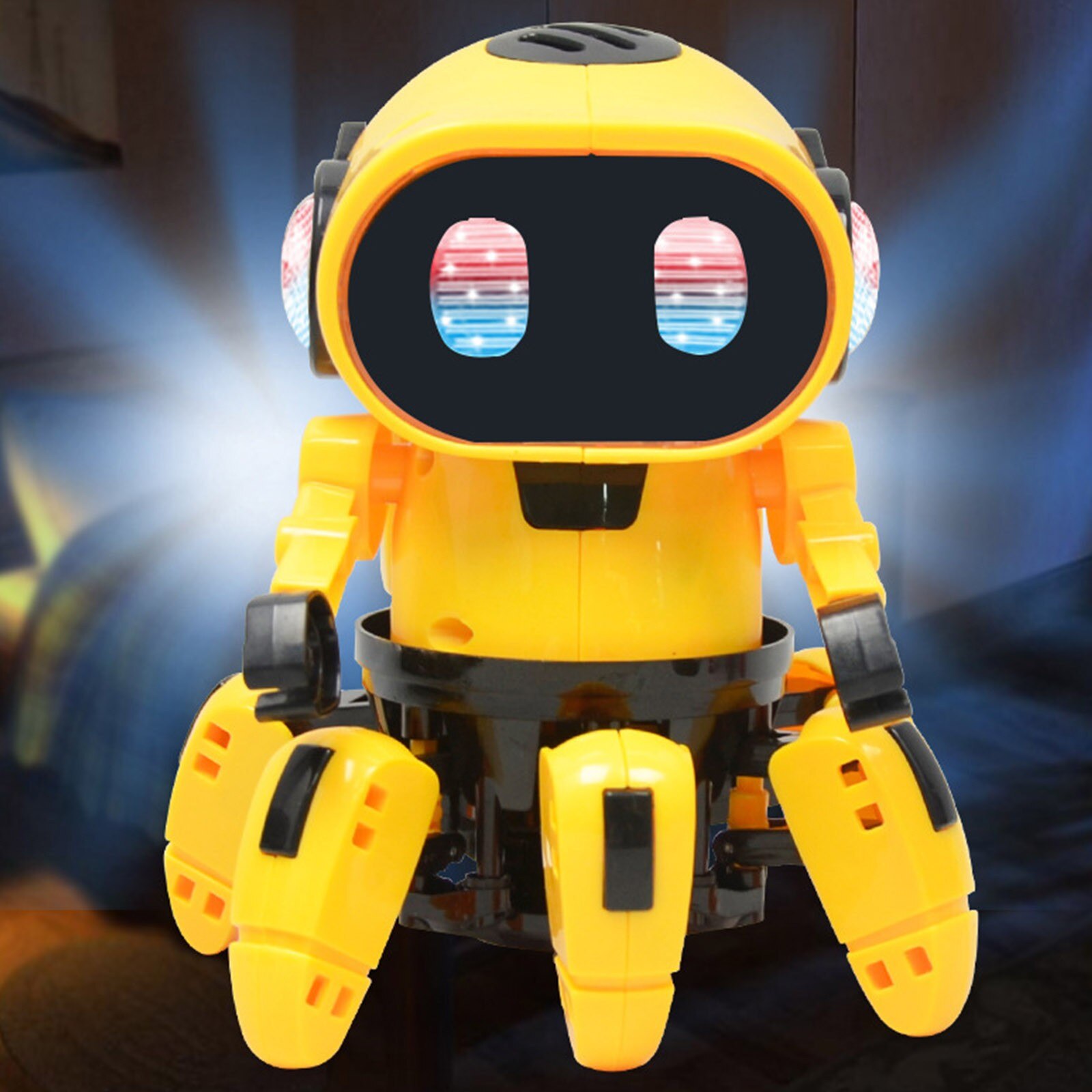 Children's Toy Electric Robot Multi-function Intelligent Dance Robot Music Light Toy Best Interactive Child Birthday D23#