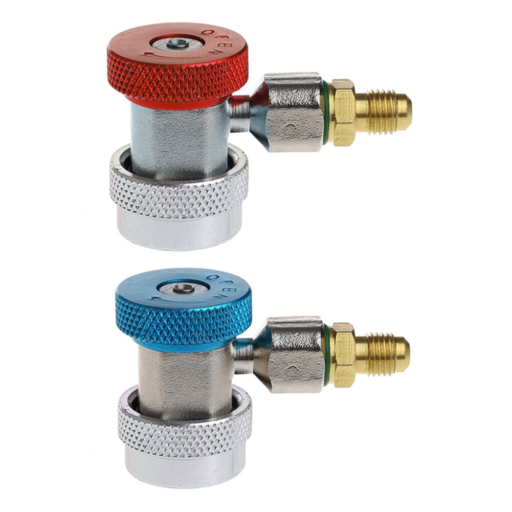 Outil de Service de climatisation R134a, manomètre à double pression, raccord rapide réglable