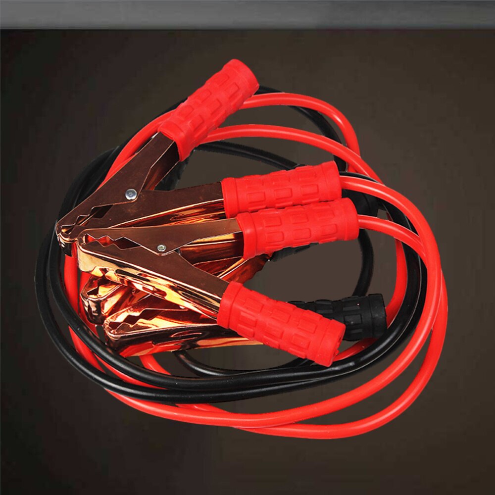 1Pc 2M 500A Koper String Zware Veilig Jumper Kabel Auto Booster Kabel Voor Voertuig Nood