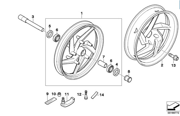 Schrader TPMS czujnik ciśnienia w oponach dla BMW motocykl R1200GS F650GS R1200RT 7694420 36237694420 433MHz