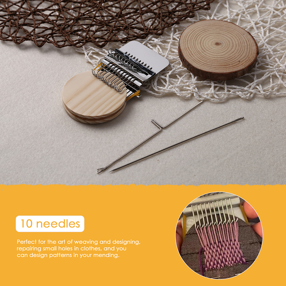 3 Maten Antieke Originele Speedweve Type, Diy Kleine Loom Mender Kleine Loom Voor Stopnaald Machine Met Instructies