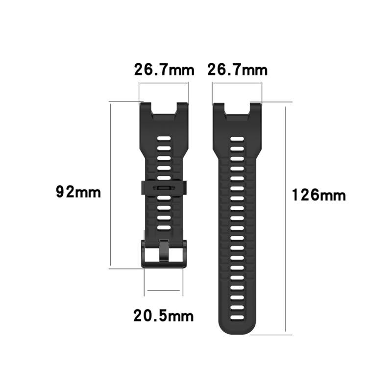 8 Kleuren Zachte Siliconen Horloge Band Voor Amazfit T-Rex Smart Horloge Armband Vervanging Polsband Verstelbare Sport Horloge Band