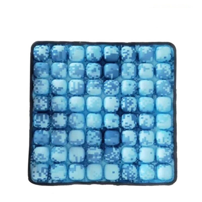 Coussin d'airbag décompression bureau siège coussin coussin d'air beauté fesse coussin d'air Anti hémorroïde 3D voiture coussin: Bleu