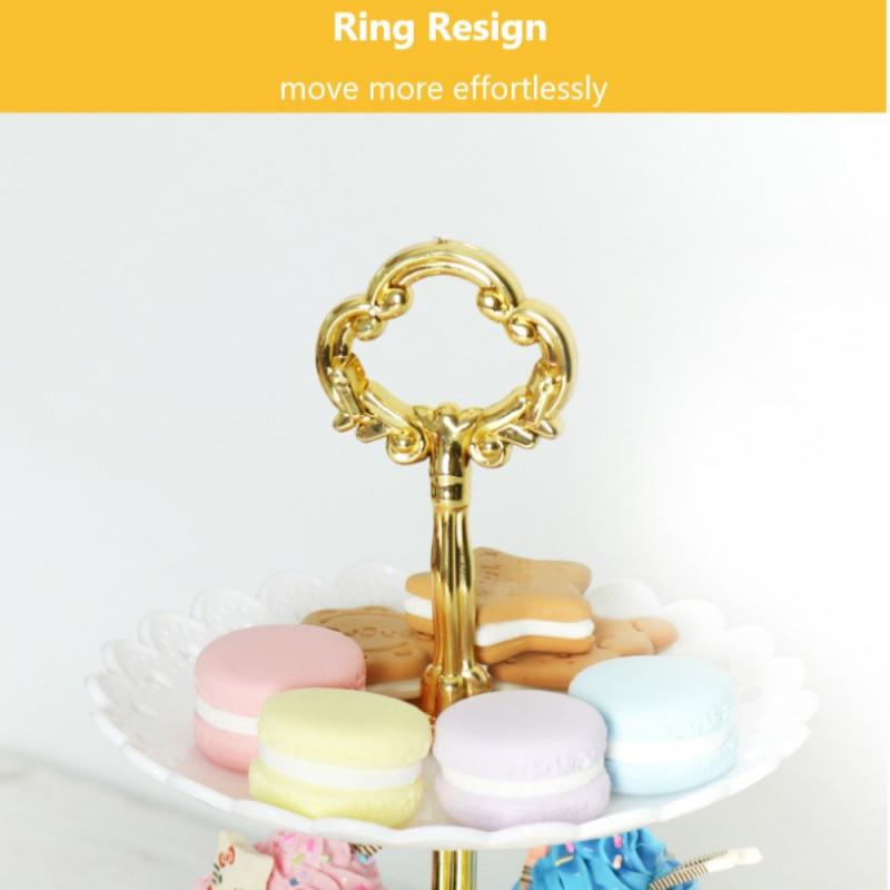 3 Tier Cake Stand, Plastic Tray, Display Rack, Afternoon Tea, Wedding Party Plates, Baking Tableware, Cake Decorating Tools