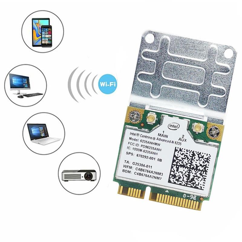 Mini Metal from half-height to full-height Extension Screws PCI-Express Adapter Card Wireless With WiFi Bracket Z5J9