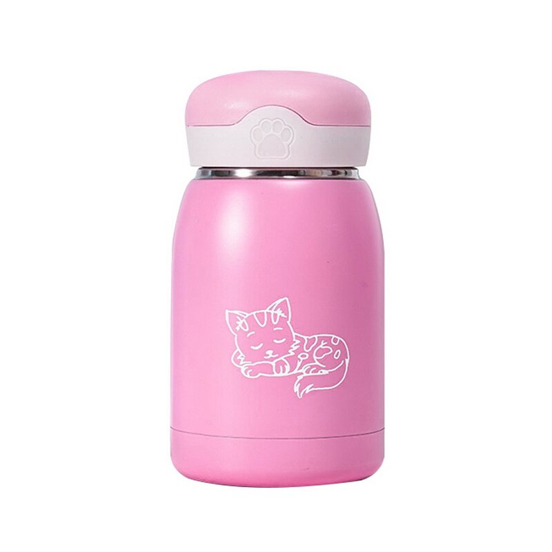 200ML Cartoon Vacuum Flask Bottle Stainless Steel Vacuum Flask Coffee Tea Travel Children Vacuum Flask
