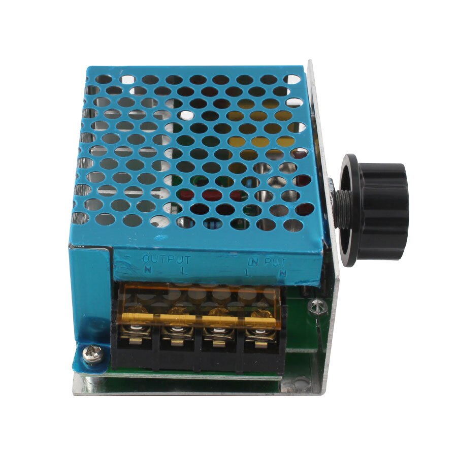 Regulador de voltaje AC SCR de 4000W y 220V, regulador de voltaje eléctrico, controlador de velocidad del Motor, regulador electrónico, regulador de termostato de 220V