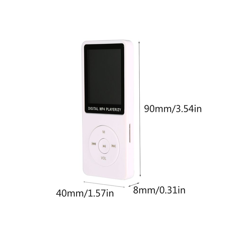 MP4 Muziekspeler Draagbare Mp 4 Media Slim1.8 Inch Touch Toetsen Fm Radio Video 32G