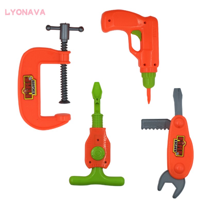 32PCS/Set Garden Tool Toys For Children Repair Tools Pretend Play Environmental Plastic Engineering Maintenance Tool Toys