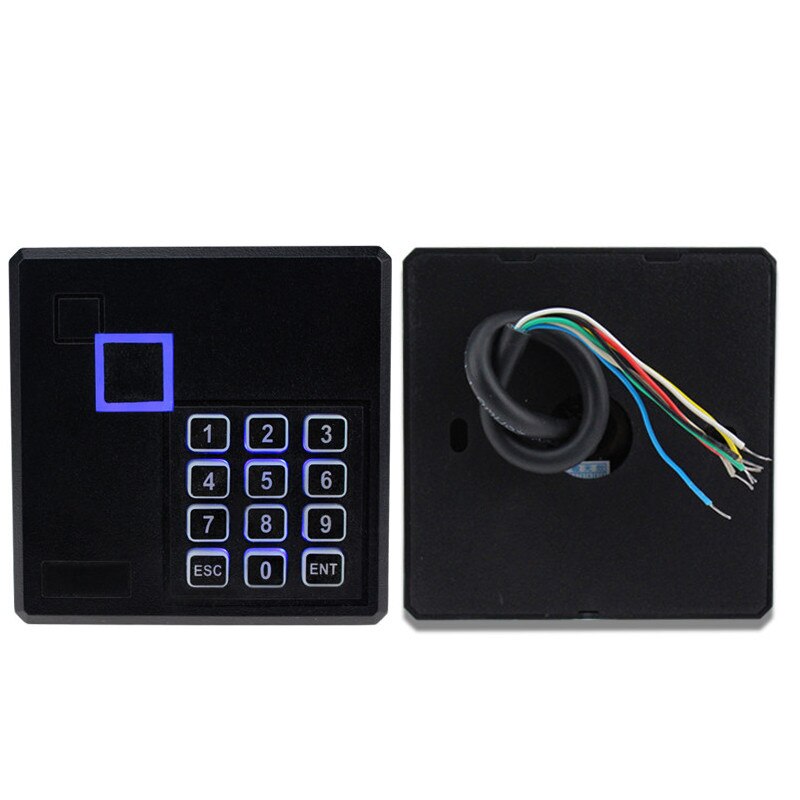 Long Range RFID NFC Card Reader 13.56MHZ/125KHZ Proximity Card Access Control Reader Wiegand26 Output with keyboard