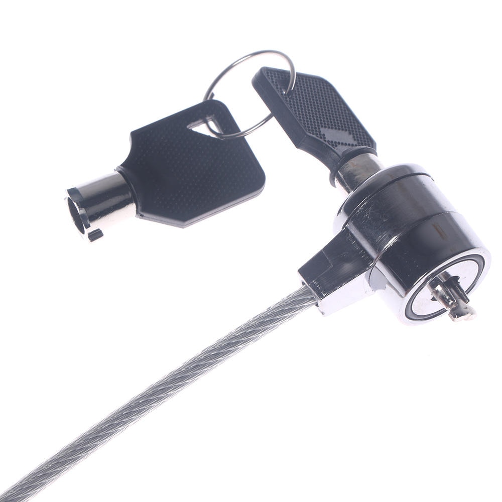 Cerradura de seguridad para ordenador portátil, candado de cadena de Cable con llave, antirrobo, para Notebook, PC, portátil, novedad