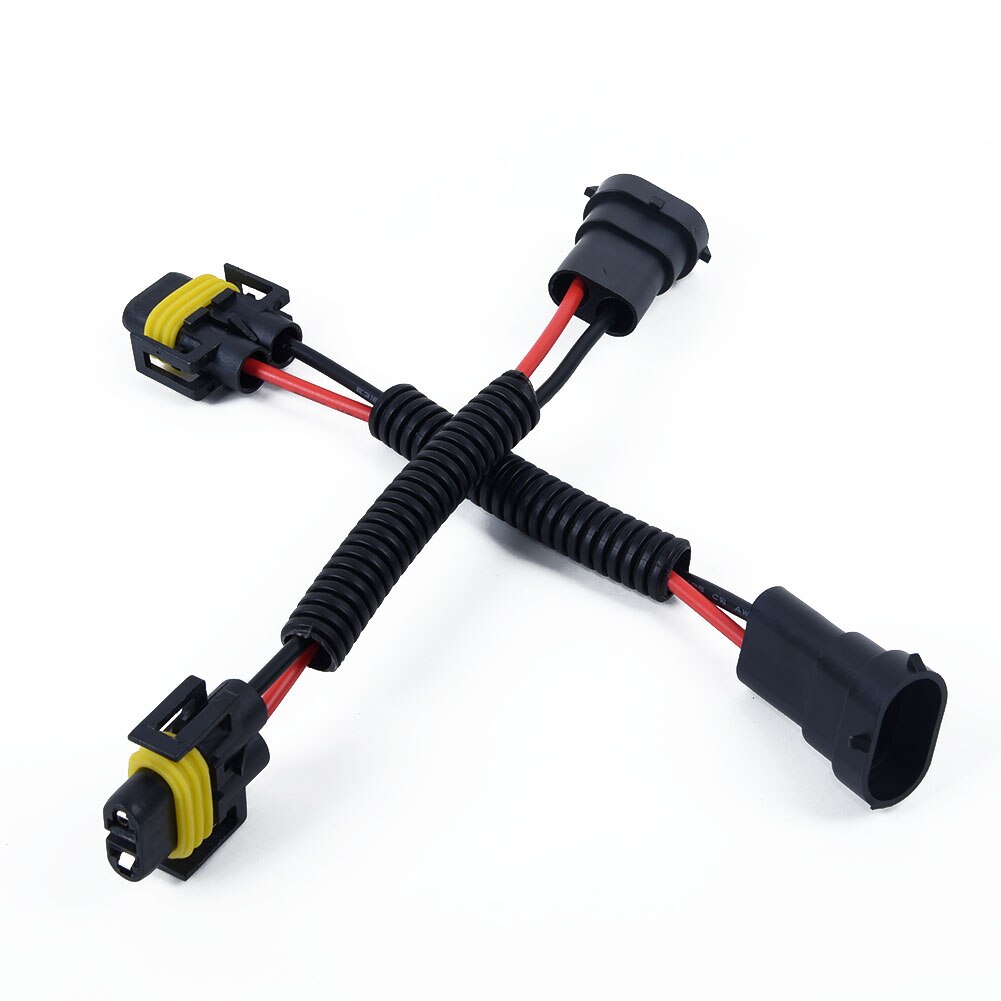 Sockets Harness Adapter Wiring Male Car Female Pair Headlights Extension