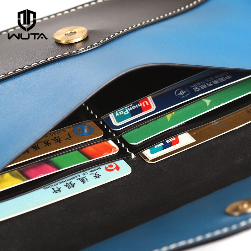 WUTA 702 Acrylic Template Cutting Pattern Leathercraft Worker Model for DIY Handmade Women Long Clutch Men Long Wallet Purse