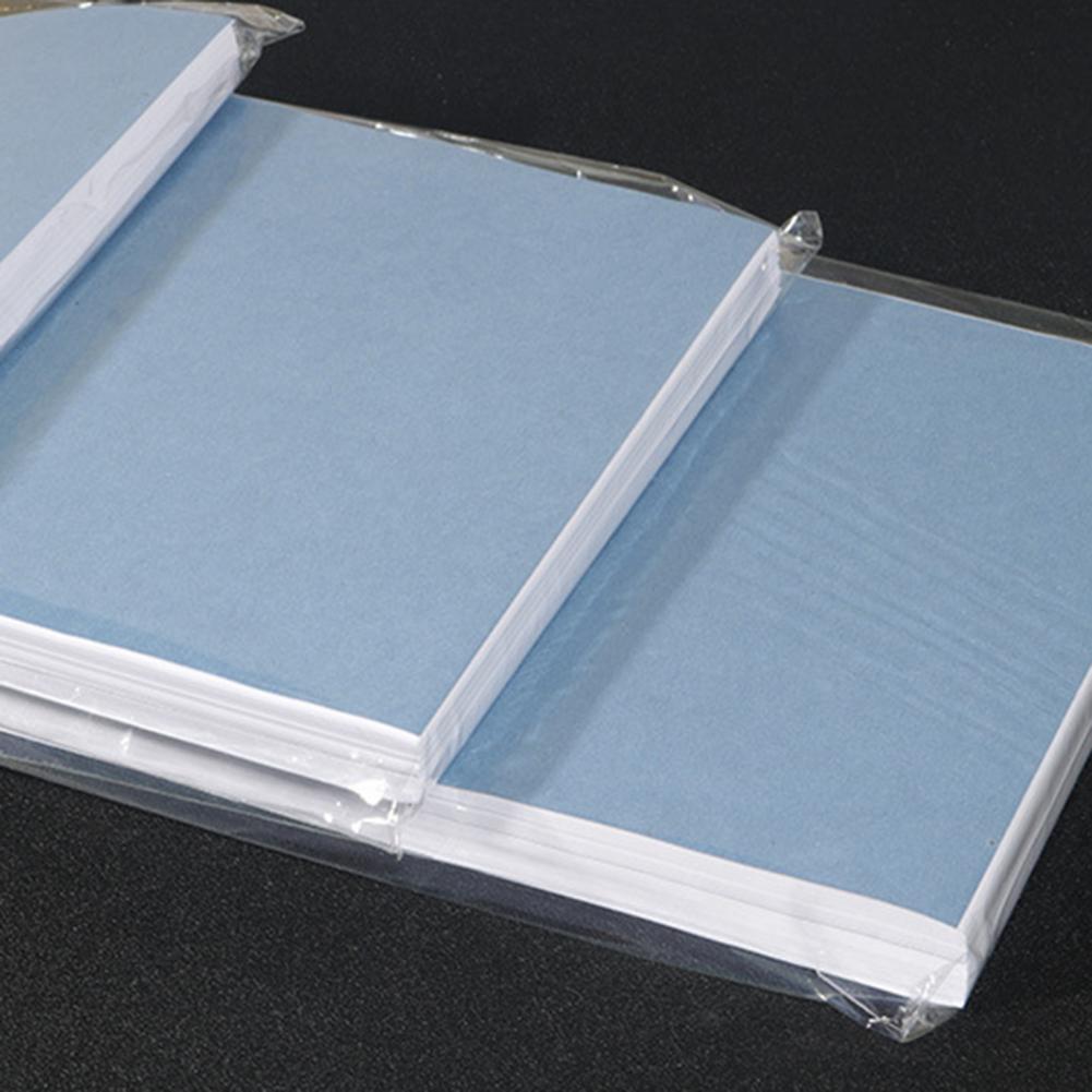 Papel de calco semitranslúcido para caligrafía, papel de transferencia de escritura suave A4, 100 Uds.
