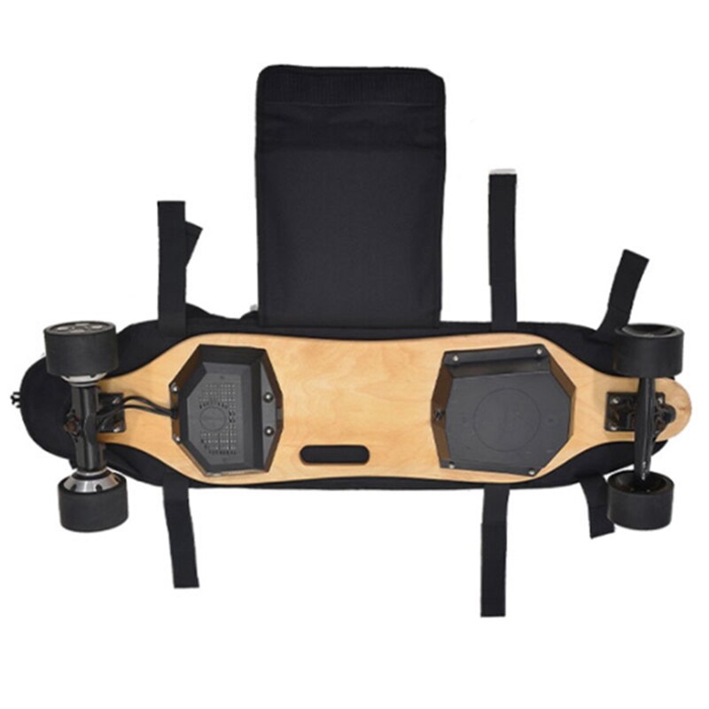 MACKAR – sac à dos de Skateboard électrique SIMPLE et populaire, plaque Plate, Double épaule, pliable et réglable de 37 pouces
