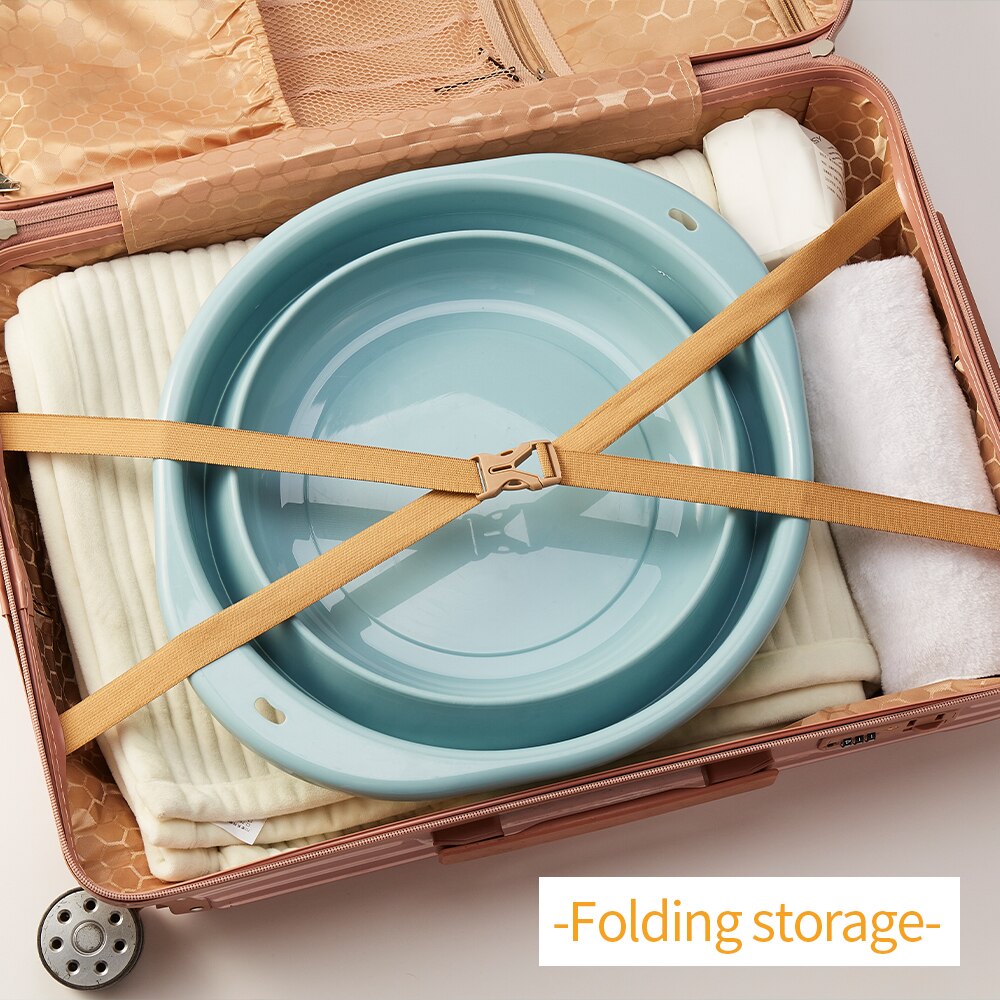 Multi-Purpose Folding Wash Basin Collapsible Bucket Foldable Washbasin Travel Portable Footbath for Household lavabo plegable