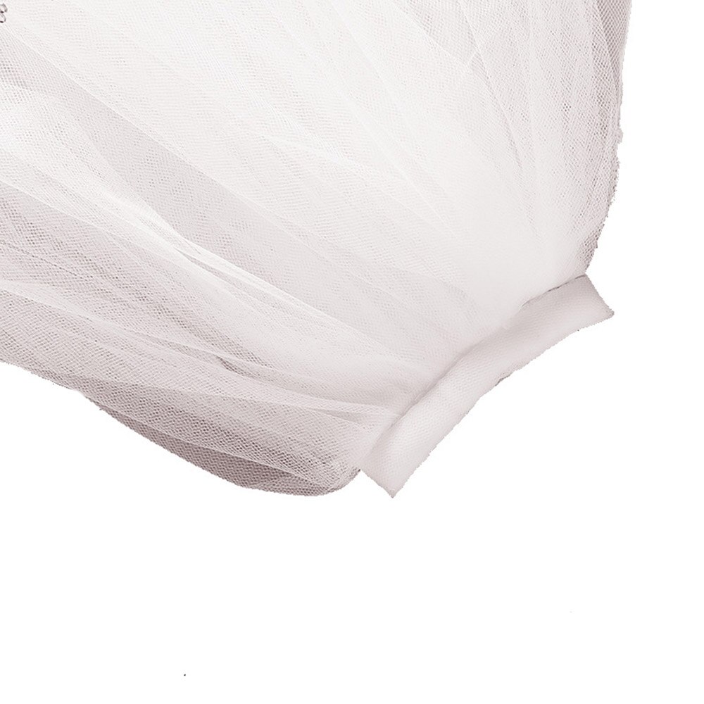 Molans enkle kort tyll bryllupsslør billig hvit beige brudeslør til brud for mariage bryllup tilbehør