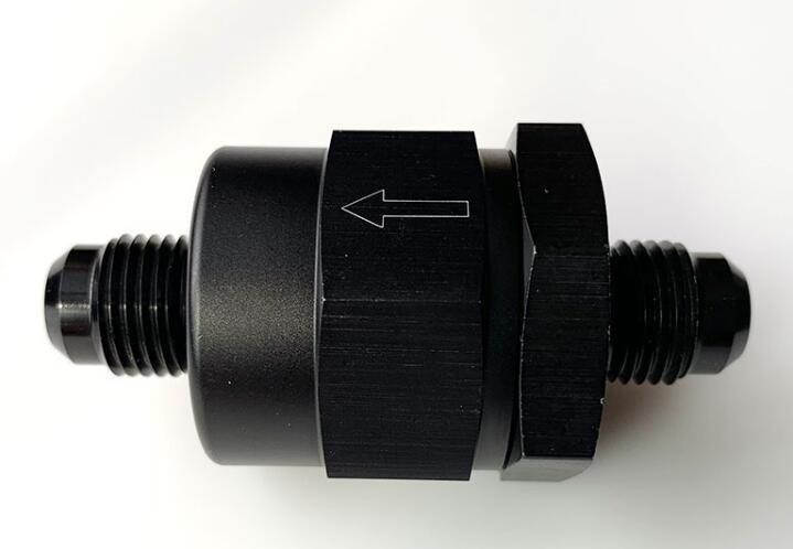 fuel check valve with size AN6/AN8/AN10 ONE WAY CHECK WAY
