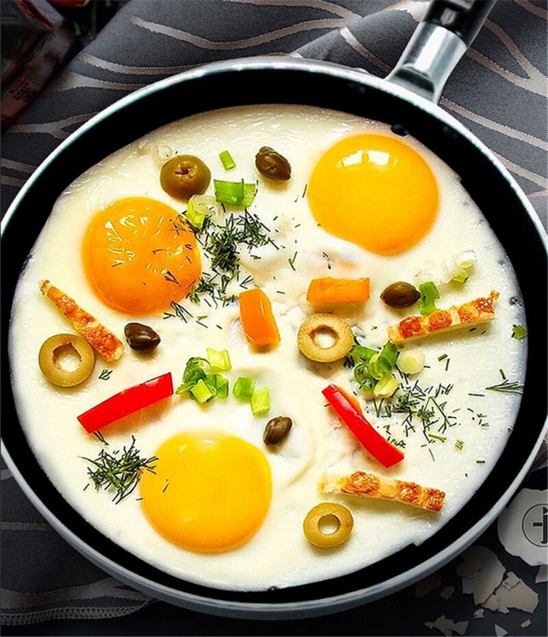 Pan non stick pan household pancake steak special small frying pan gas stove electromagnetic stove applicable wok pan cook pan