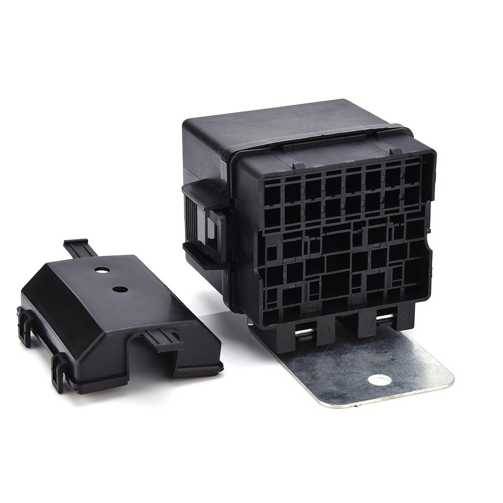 12V 8-Weg Auto Auto Zekeringkast Met 2 Relais Blade Zekering Blokken Kits Voertuig Zekering Blade Zekering blokken Kits Auto Relais Veiligheid Draad