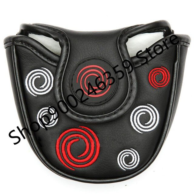 1 pièces golf ODY Works Putter couvre-chef pour demi-cercle golf maillet Putters bleu cercle ody couvre-chef aimant: Circle-black