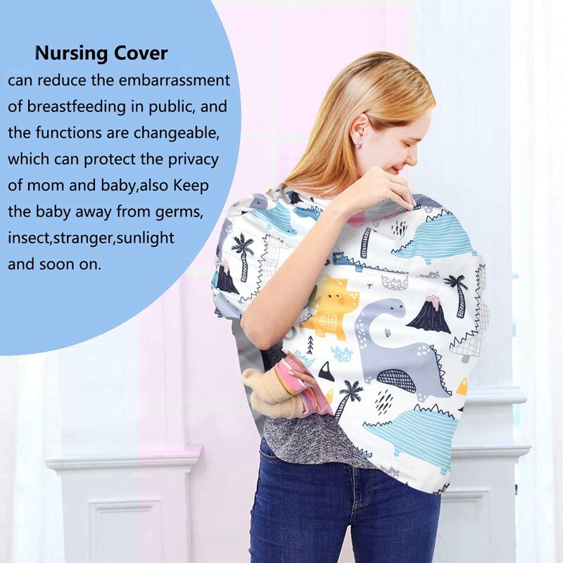 Chusta robić karmienia osłona robić karmienia piersią miękki oddychający koszyk/krzesełko/pokrowce na wózek prezenty na brzuszkowe