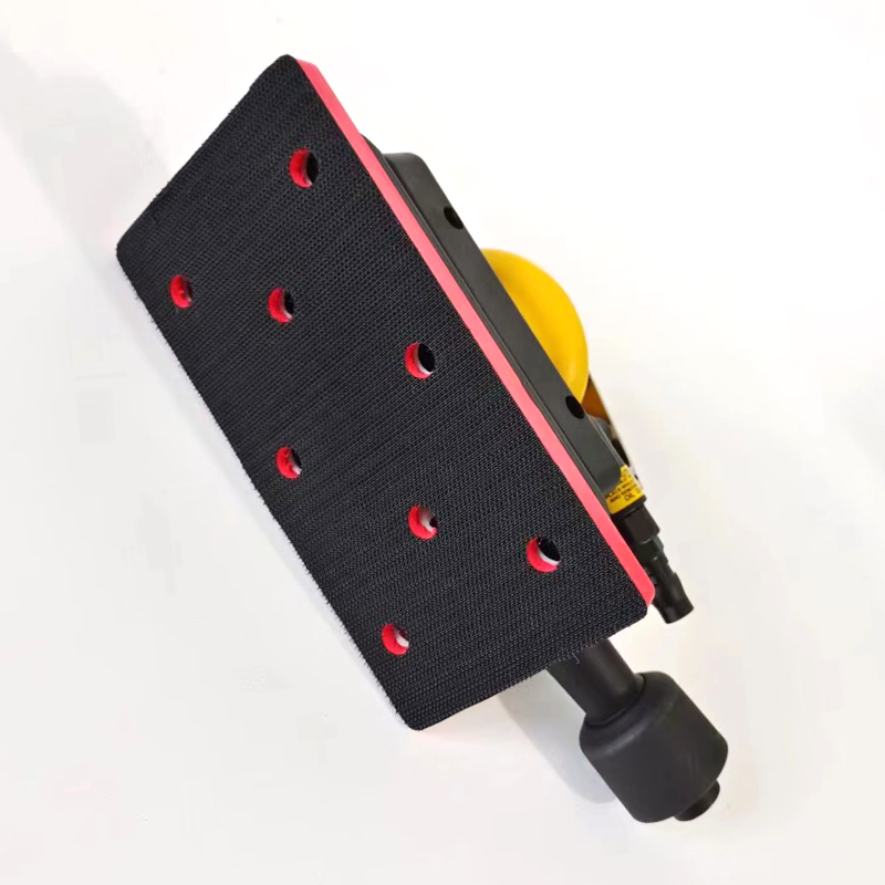 Vassoio rettangolare levigatrice per auto base abrasiva discoteca appiccicoso 93x175mm tampone per smerigliatrice a secco