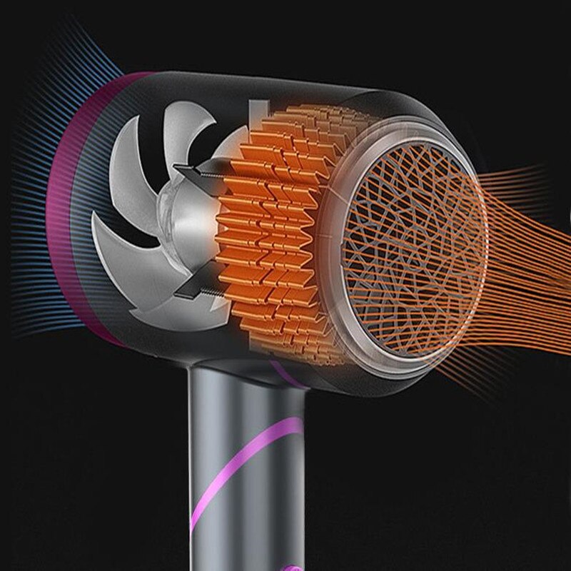 3 Heat Hair Dryer Blow Dryer Volume with Diffuser Salon Tool High-power Durable Hair Dryer /cold Air Kemei 4000W