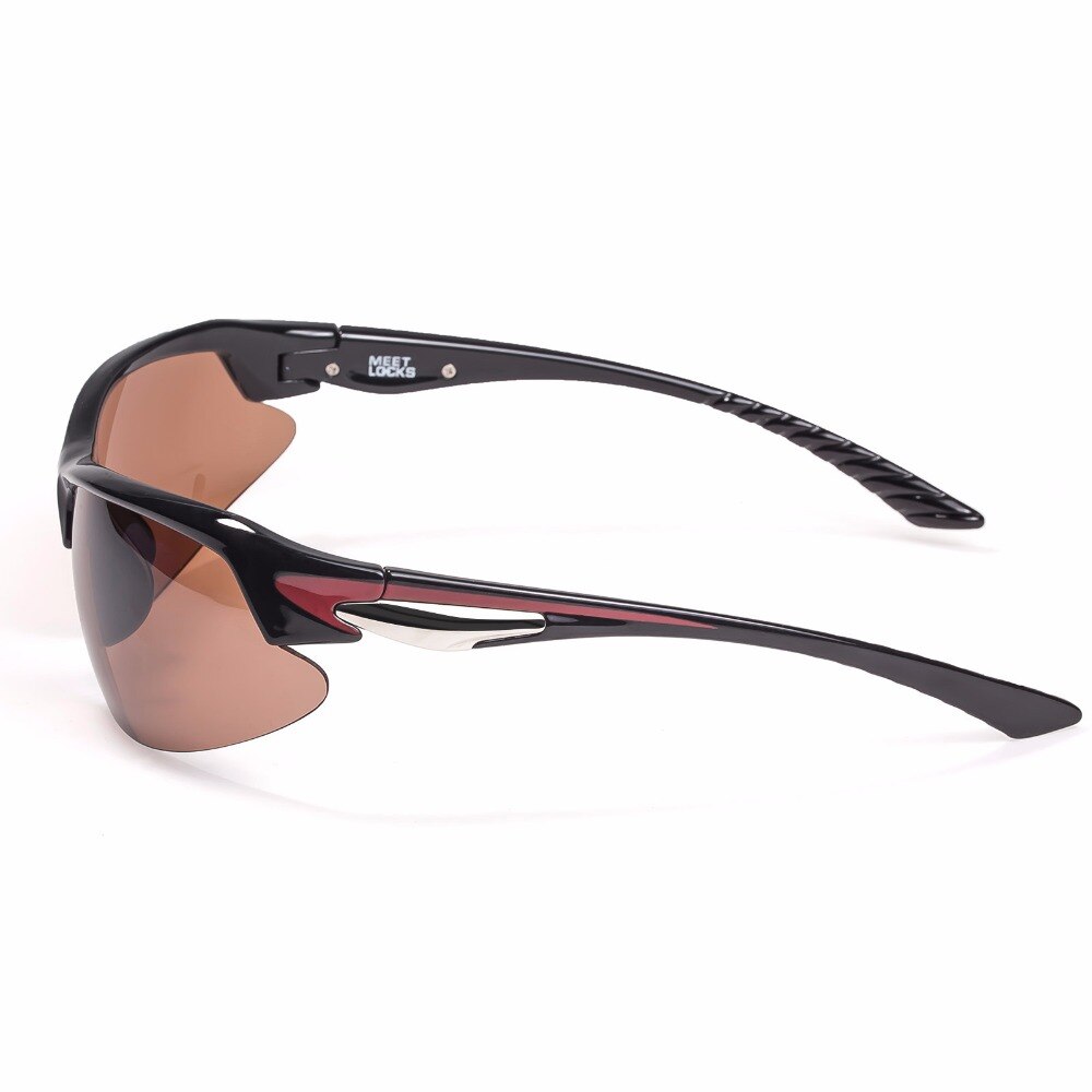 MEETLOCKS Radsportbrille Sport-sonnenbrille Bruchsicher Unzerbrechlichem PC Objektiv Einstellbar Nosepad Licht Gewicht gafas ciclismo