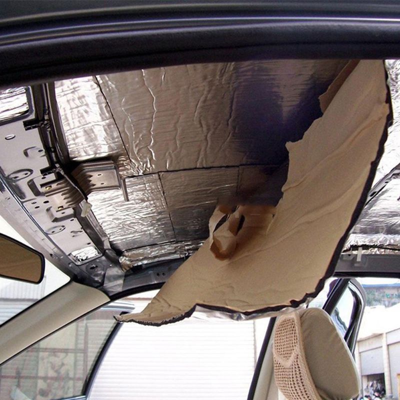 Bil støjdæmper måttestøj motorhjelm vandtæt isoleringsdødning til hætte motor klistermærke bil tilbehør