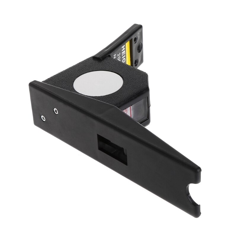 200cm Stadiometer Black Wall Mounted Height Meter Growth Ruler CM Metric