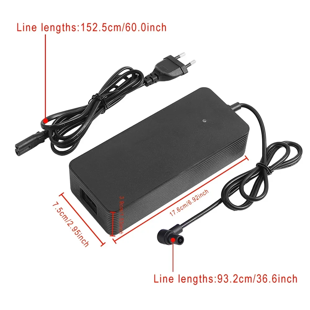 53V 2.3A Lader Adapter voor Xiaomi 4 Ultra/4 Pro 2nd Gen/Navee S65 N65i Elektrische Scooter Oplader adapter Power Accessoires