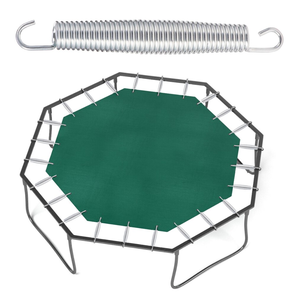 20PCS Trampoline Springs Stainless Steel Tension Spring Versatile Double Hook Spring Sturdy Extension Spring for Home Store Use