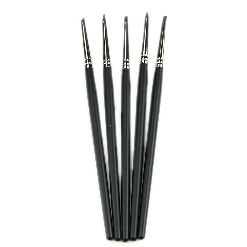 Set of 5pcs Silicone Rubber Shapers Polymer Clay Sculpting Modelling Tools