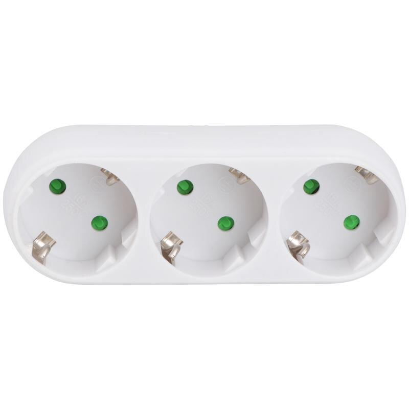 Triple Socket Power Socket Adapter Anti-flame Heat... – Vicedeal