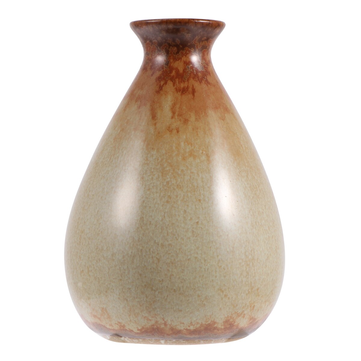 1pc Ceramic Vase Simple Flower Arrangement Dry Flower Vase Desktop Decoration for Office Hotel Home (Green): Yellow