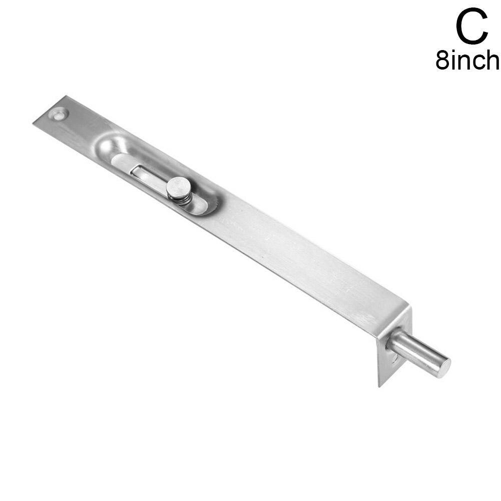 Hidden Door Bolt Security Door Lock Sliding Bolt Dust Proof Hardware Anti-theft Security Furniture Bolt Concealed Insert: C