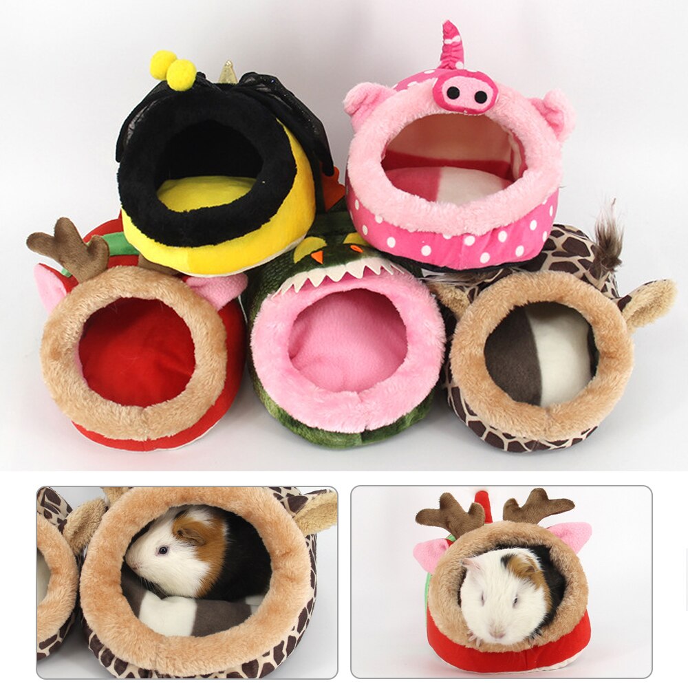 Niteangel Guinea Pig Cave Beds Acogedora Casa Ropa De Cama Para Ratas Chinchilla Degu Hurones Erizo