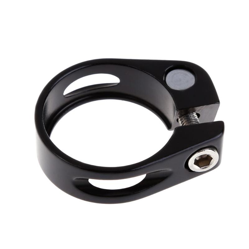 34.9mm aluminiumslegering hurtig frigivelse sadelpind mtb cykel cykel sadel sadelpind klemme: Sort