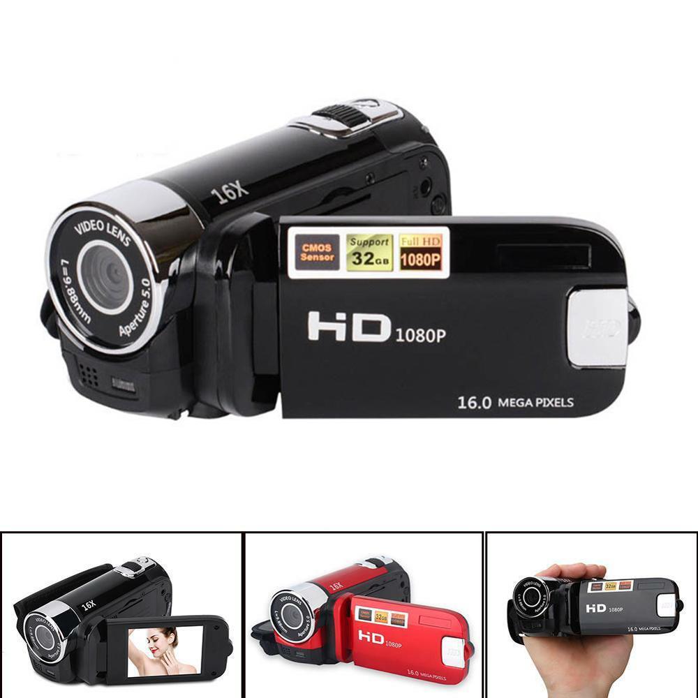 Full HD 1080P Draagbare Sport Vidicon 270 Graden Rotatie 16MP High Definition Digitale Camcorder ABS DV Camera FHD Video camera's