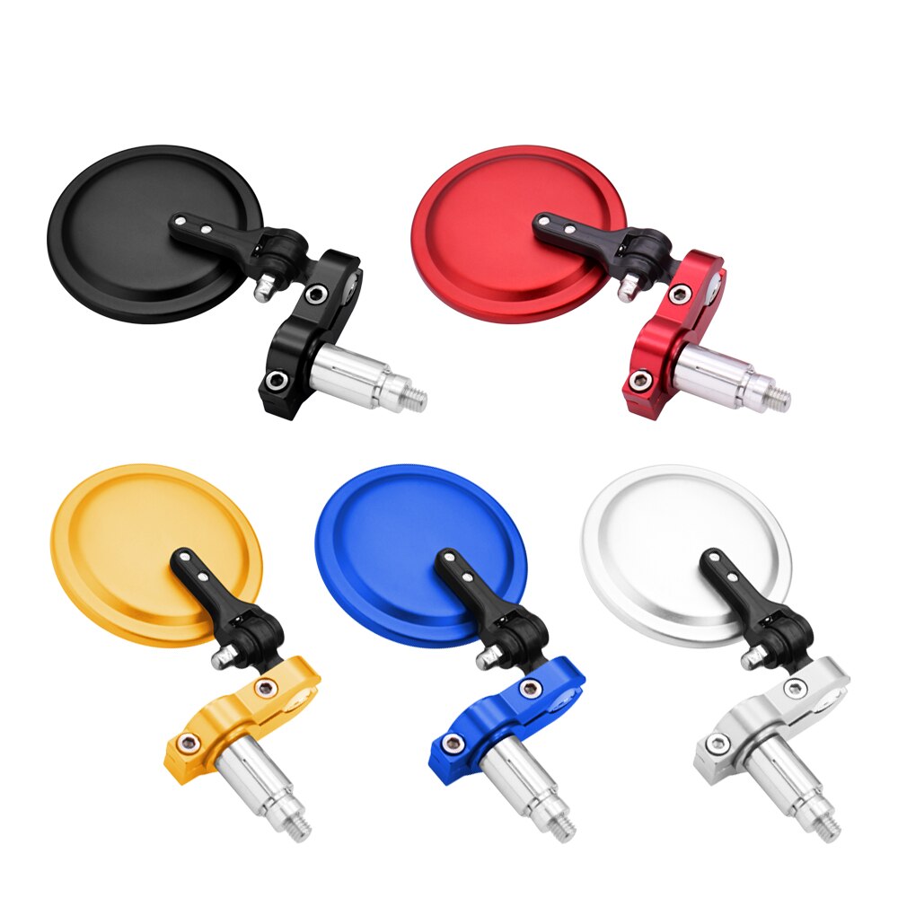 Motorcycle Mirror 22/24mm Handle Bar End Rearview Side Mirrors five colors For Kawasaki NINJA 250 300R 300 250R 400R VERSYS 300X