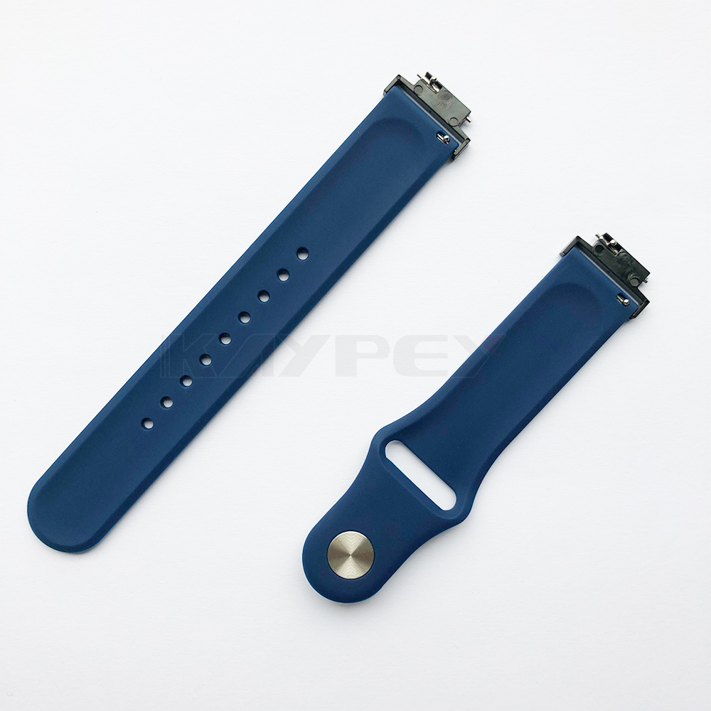 Correa de silicona suave para el reloj Huami Amazfit Verge 3, correa de silicona suave, correa de reloj de repuesto, correas de pulsera, banda deportiva