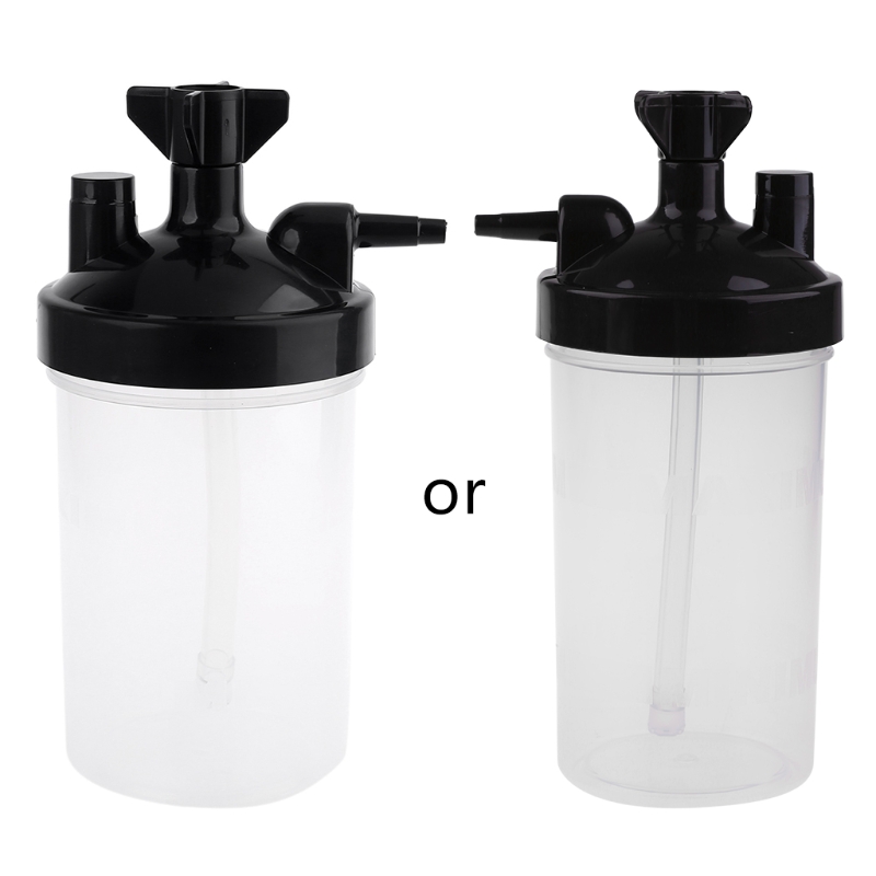 Humidifier Water Bottle for Oxygen Concentrator Oxygen Bubbler Bottle Tubing Connector Elbow for Oxygen Concentrator Oxygen