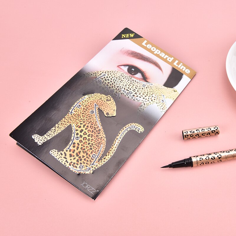 Eye Makeup Stencils Cheetah Eyeliner Stencil Template Shaping Tool With Eyeliner