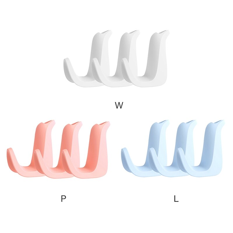 3Pcs Hanger Multifunctional Auxiliary Hanger Multi-layer Space Saving Hanger Link Hangers