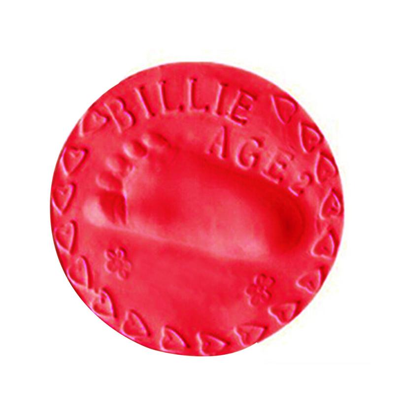 8 couleurs pour choisir | Séchage à l'air, argile molle, empreintes digitales, empreintes digitales, 20g pqw0627: RD