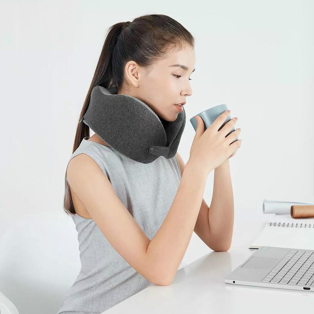 Original Xiaomi Lefan U Shape Pillow Memory Foam Neck Pillow Travel Neck Support Space Travel Pillow Healthcare Bedding
