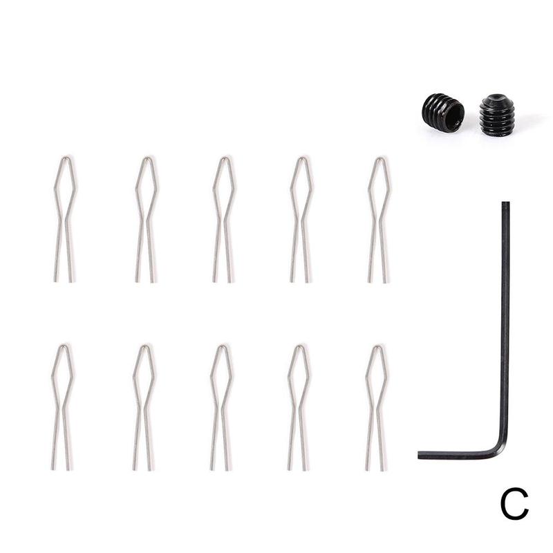 Bicycle Spoke Nipple Wrench Tool Kit Steel Spoke Nipple Removal Insertion Tool MTB Road Bike Wheel Spoke Nipple Key: RL236-2 Multi-color