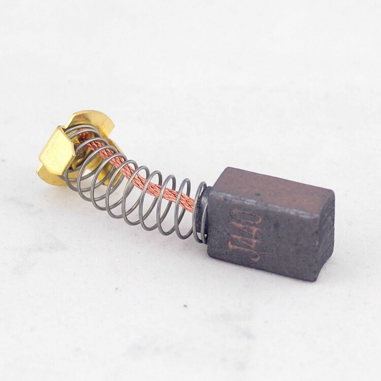 7mm * 11mm motor koolborstels voor scootmobiel onderdelen of rolstoel onderdelen Gemarkeerd # J440 10 stuks een Pak